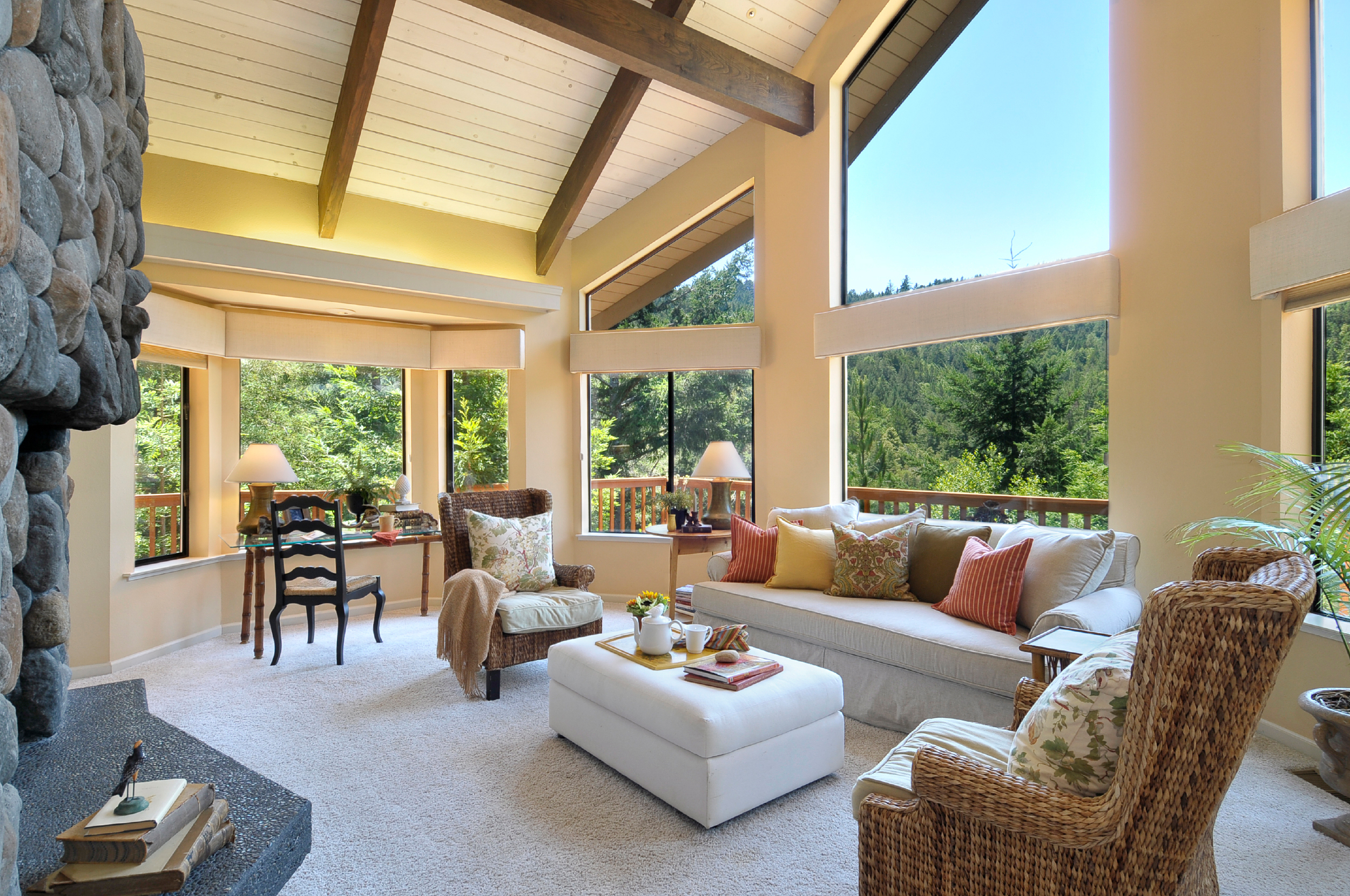 Yellow Living Room Design