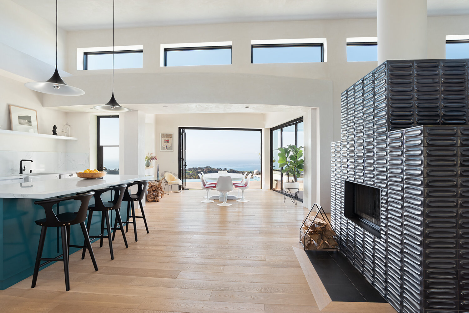  Carpinteria, California modern kitchen. Interior design by Mint Home Decor. Photography by Crystal Waye Photo Design. 