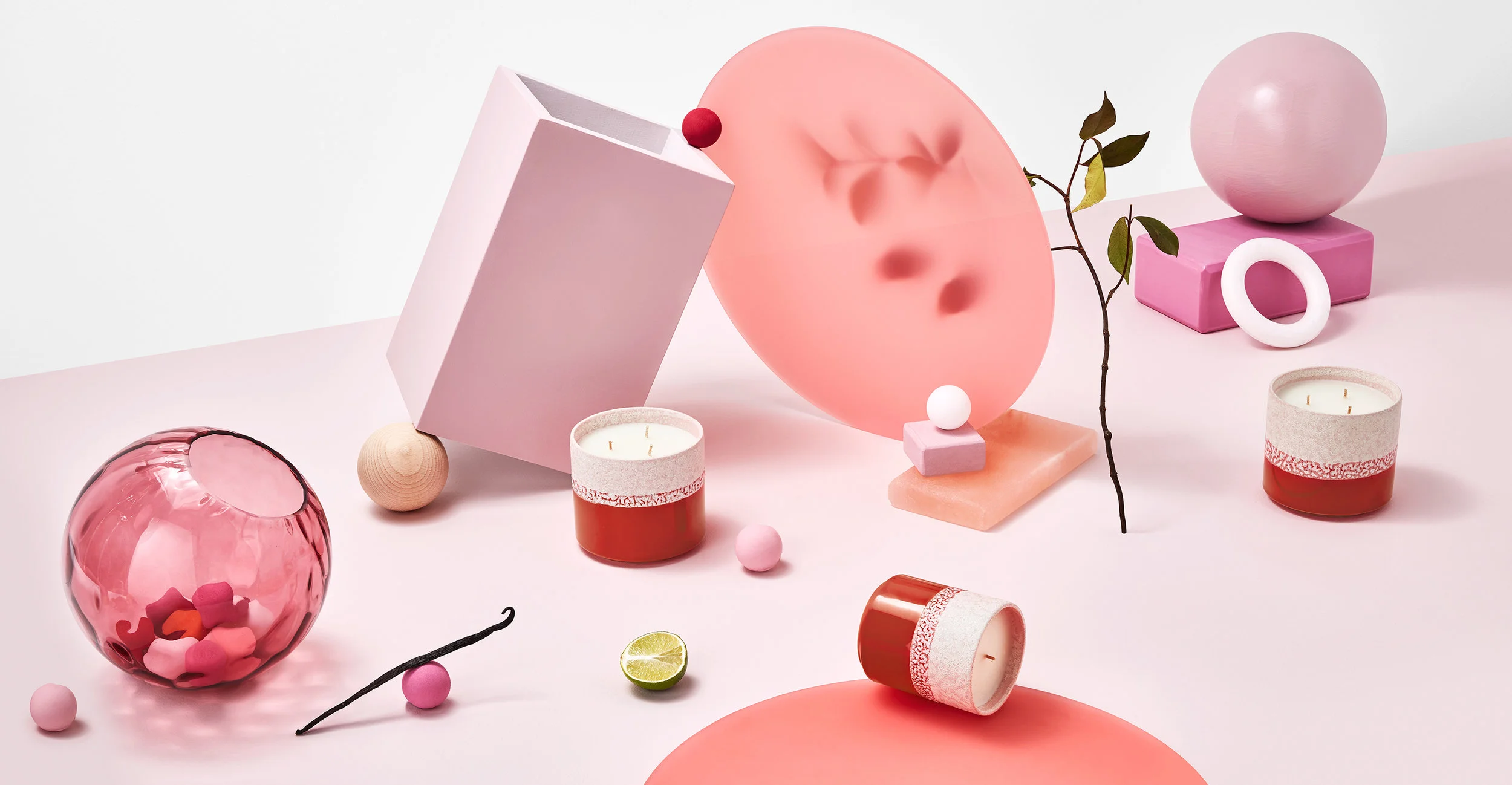 Art direction for Made.com’s first launch of home fragrances, a collection inspired by key artistic movements of the 20th century. Each shot was created to reflect the scent and inspiration behind its creation.