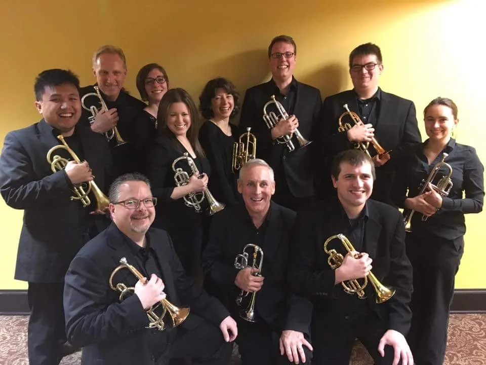 The cornet section of Tallgrass!