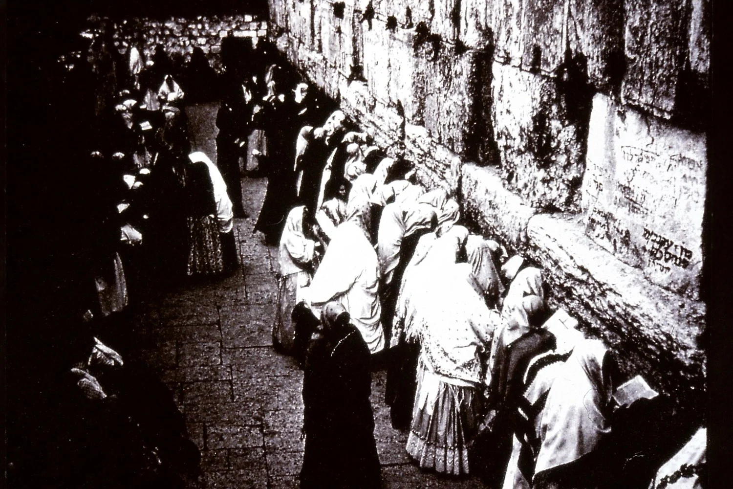 Gertrude Bell 1899, A34 Western Wall Old City Jerusalem, Gertrude Bell Archive Newcastle University.