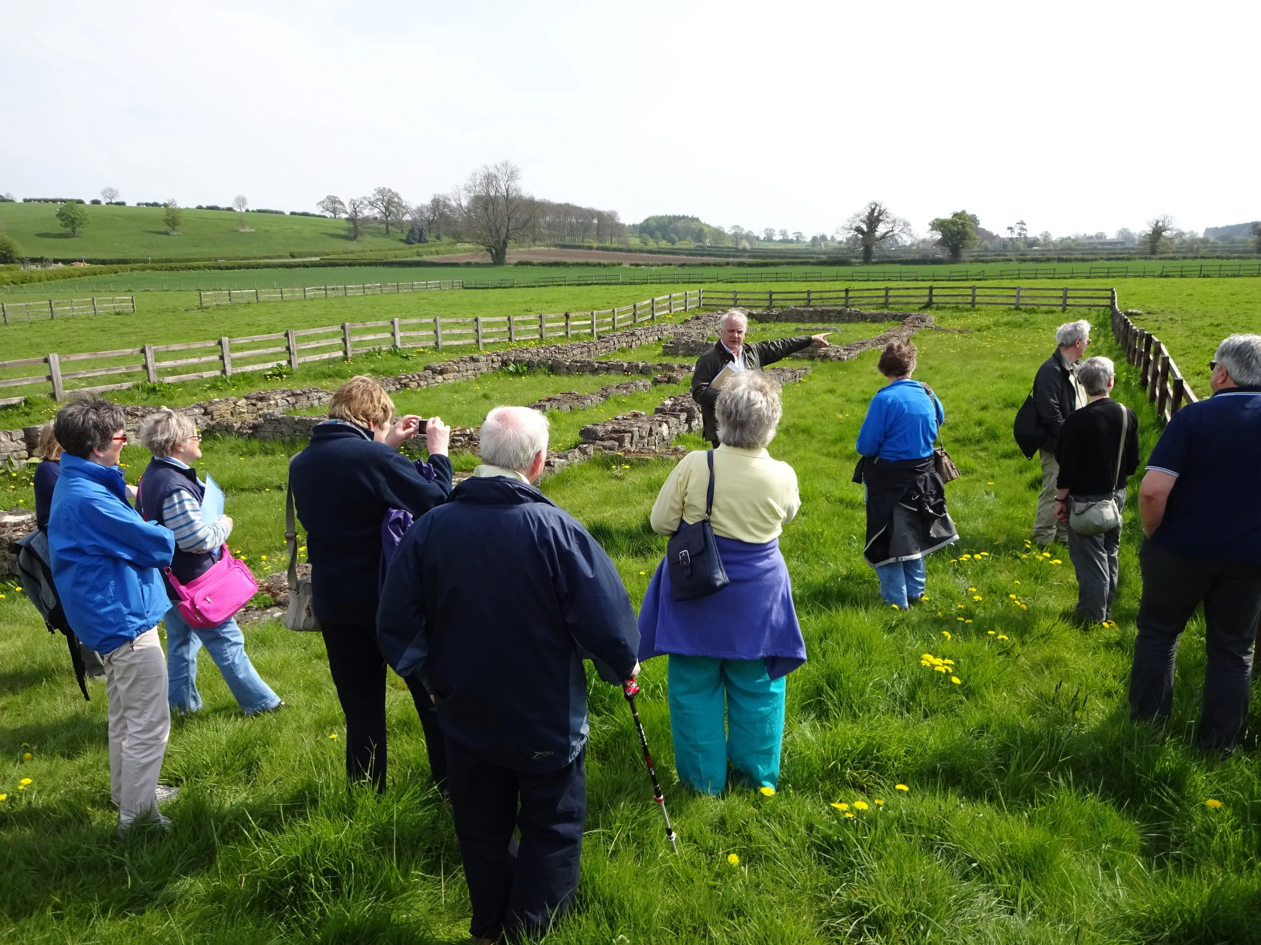 Visiting Beadlam. Credit: Friends of Roman Aldborough. Better people than me.