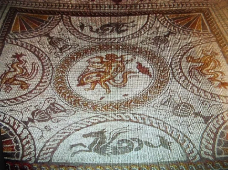Beadlam Roman Villa - mosaic