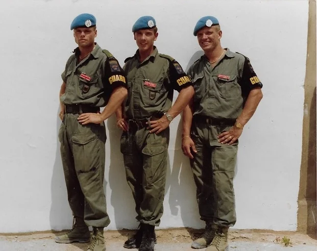UNIFIL troops in Lebanon, 1990 - Take That have got nothing on these boys