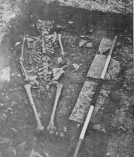 Late burial at Ilchester Mead (Hayward 1982)
