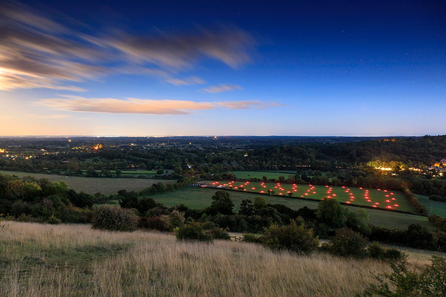 Harvest at Dusk © John Miller