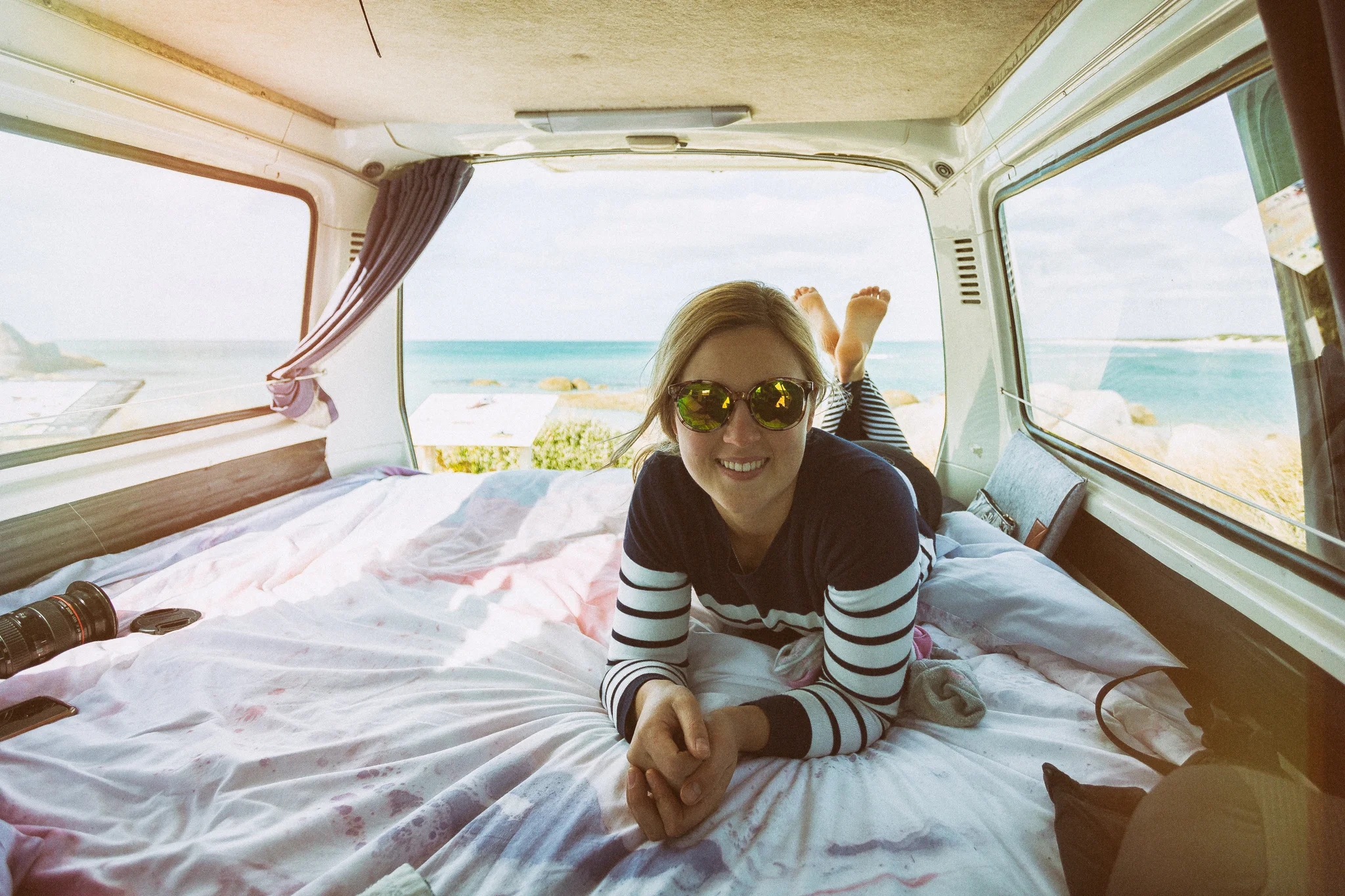 Evie | Chilling in our camper van