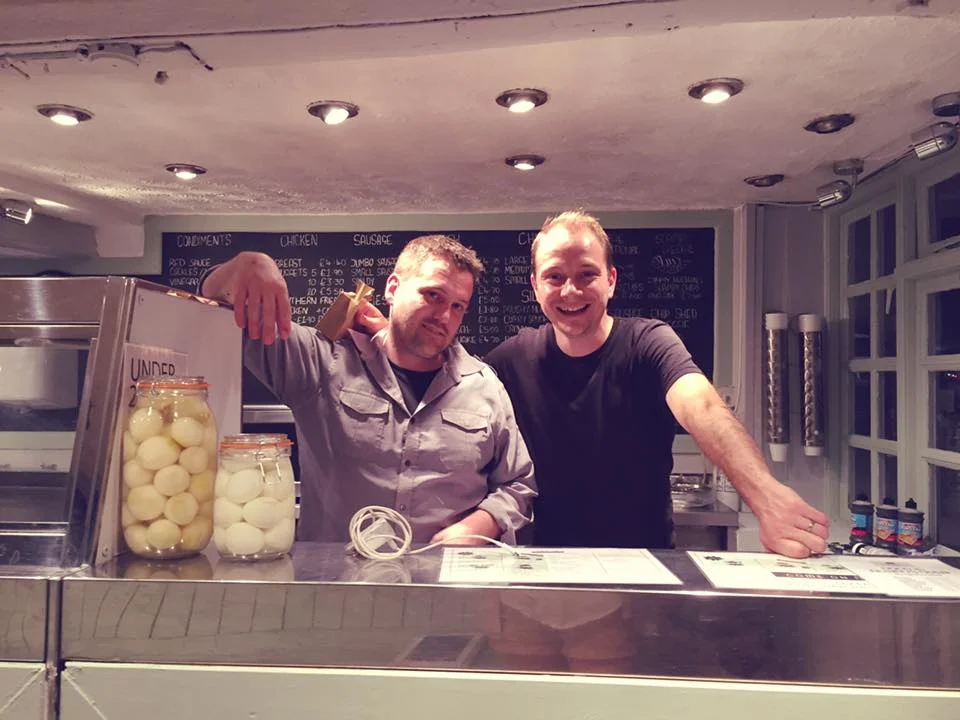 Jamie Little (left) and Dan Chuter (right)