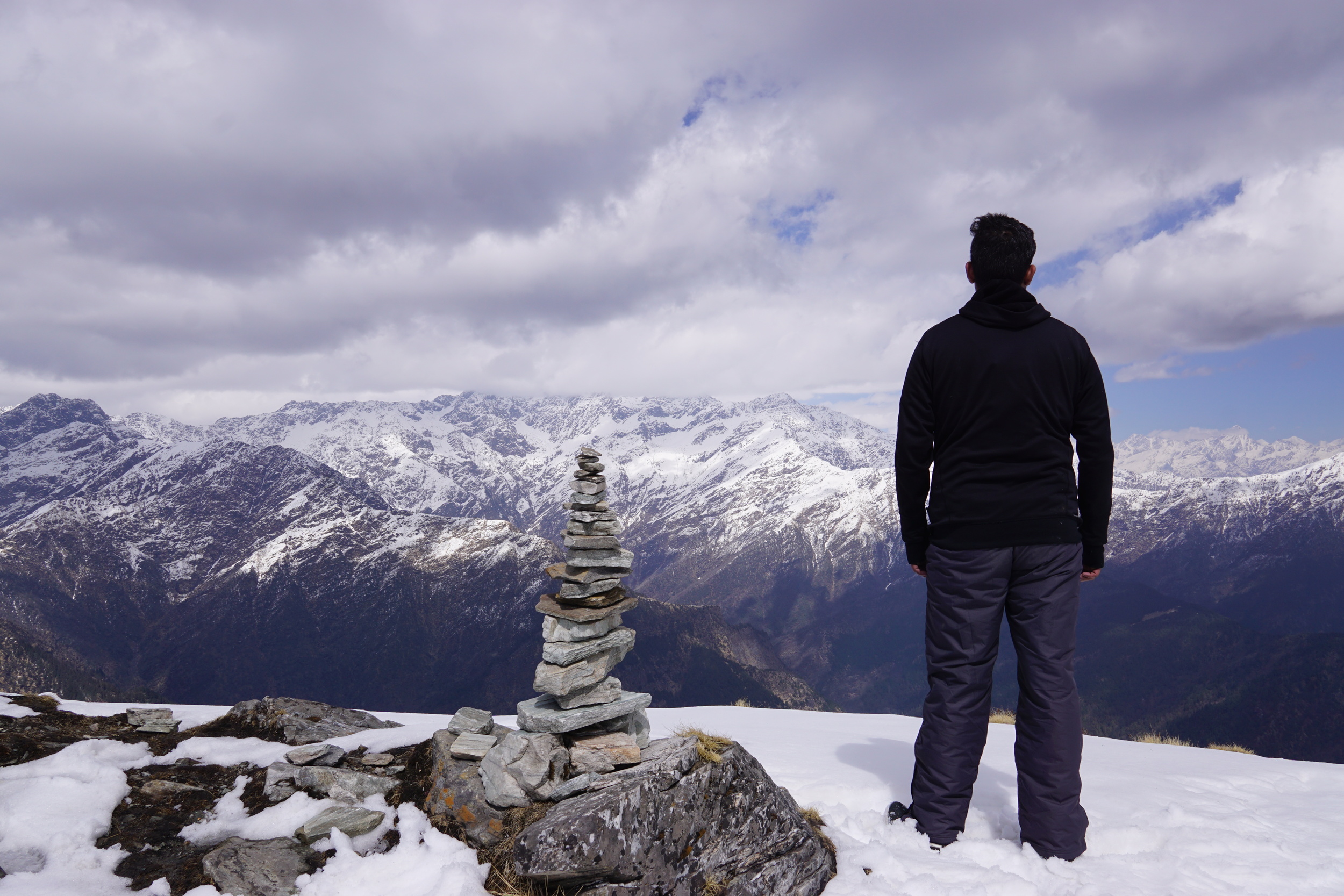 We're told countless times we're lucky to have views like this. I think it has little to do with luck, but more with a decision of choosing the way you want your life to be and the moments you chose to experience.