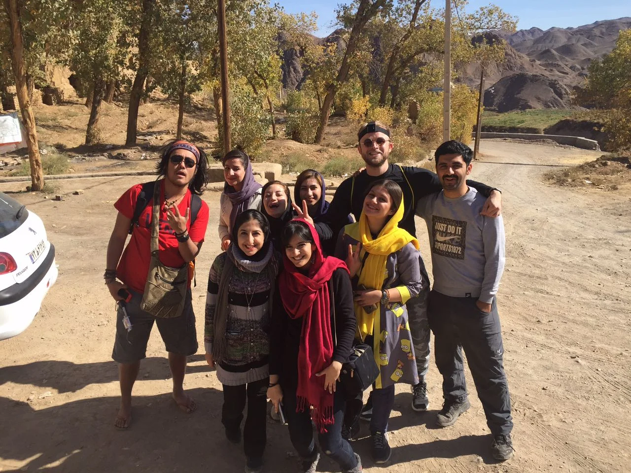 Where half the world comes together in Iran.