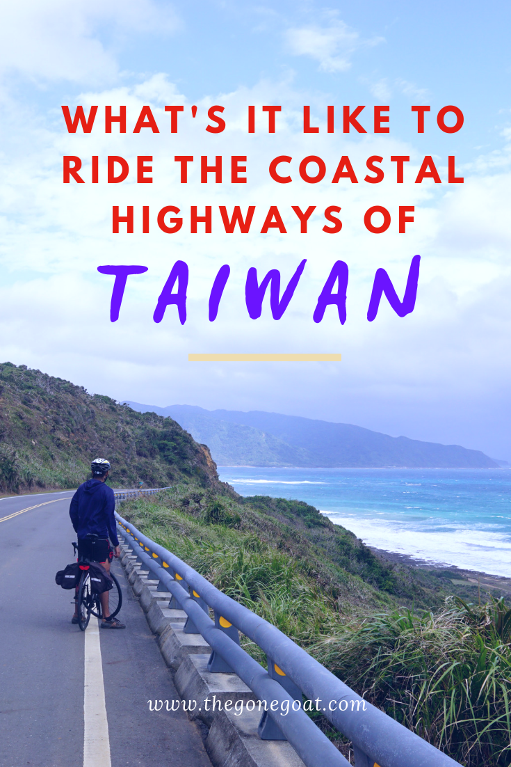 Cycling Taiwan's East Coast roads reminded me of why I love to cycle. Here's my journey of how I spent 10 days tracing the coastlines of Taiwan from Kaohsiung to Hualien. #bicycletouring #cycling #outdoors #Taiwan #traveldestinations #bikepacking