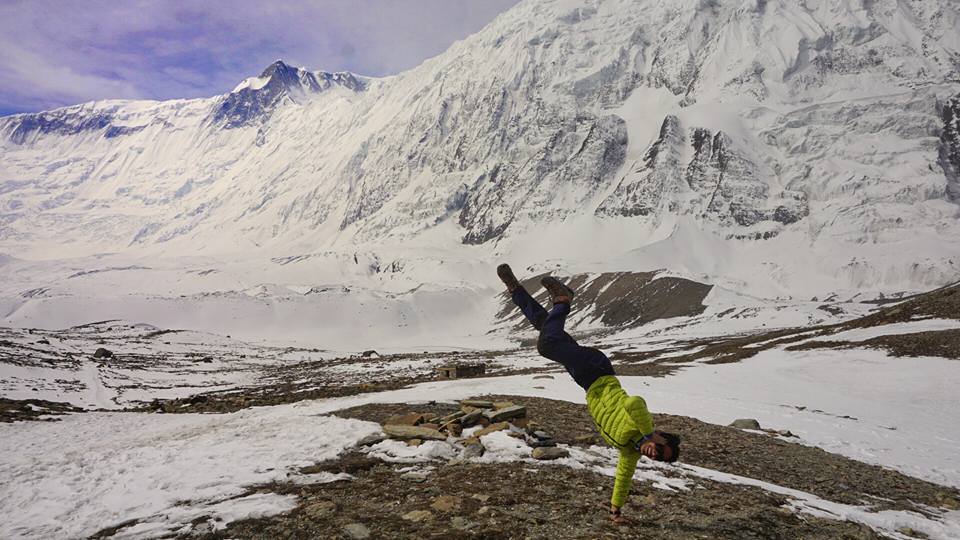 The edge of the tibetan plateau, thorong la pass. Pic credits:: Bimal karki