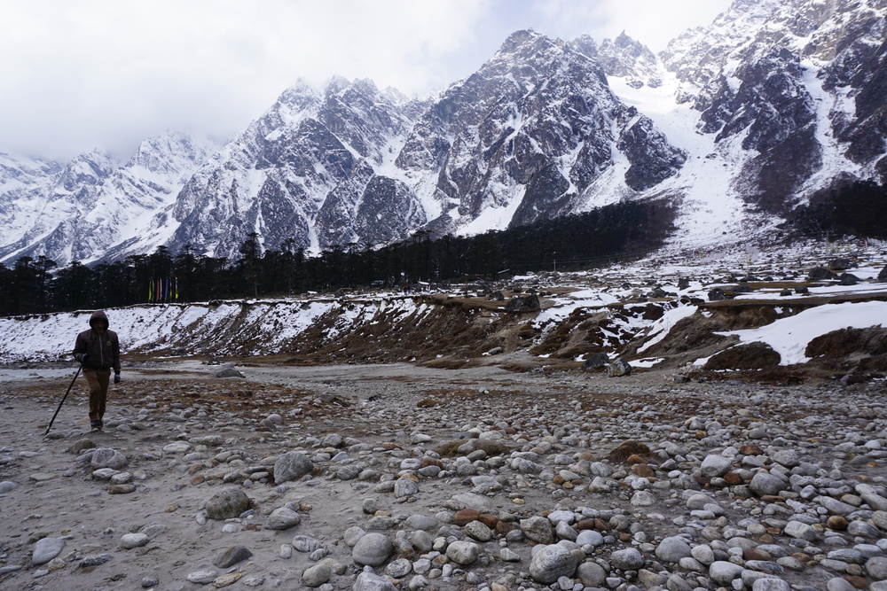 Sikkim in India, known for it's tiny monasteries and deep forested mountains.