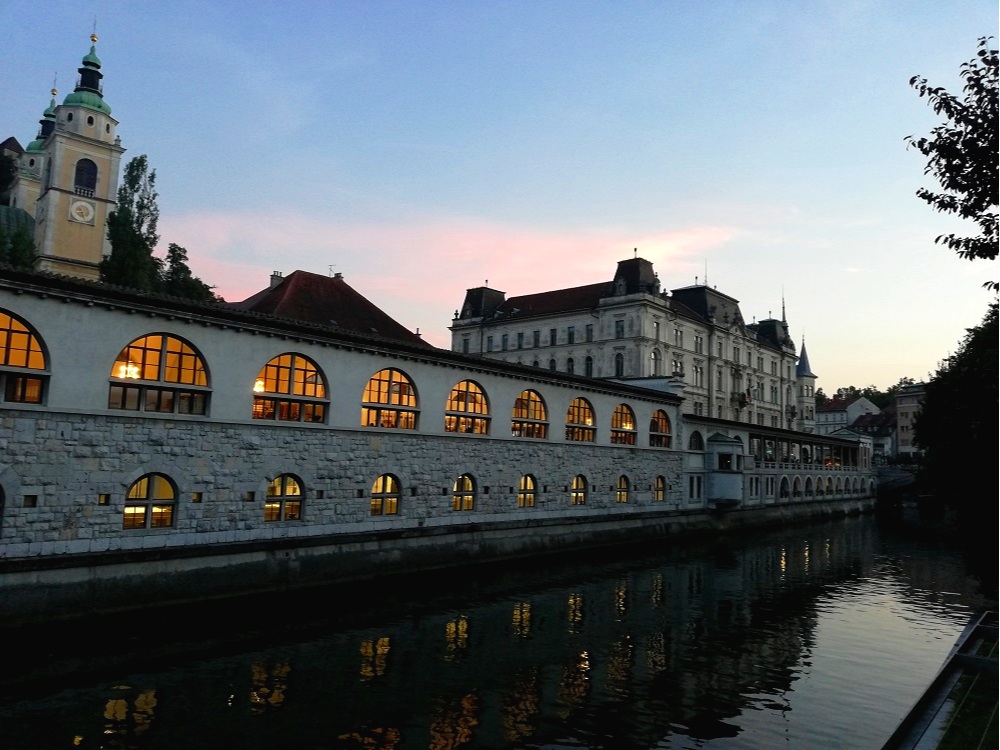 Slow-travelling in the capital of Slovenia, Ljubljana