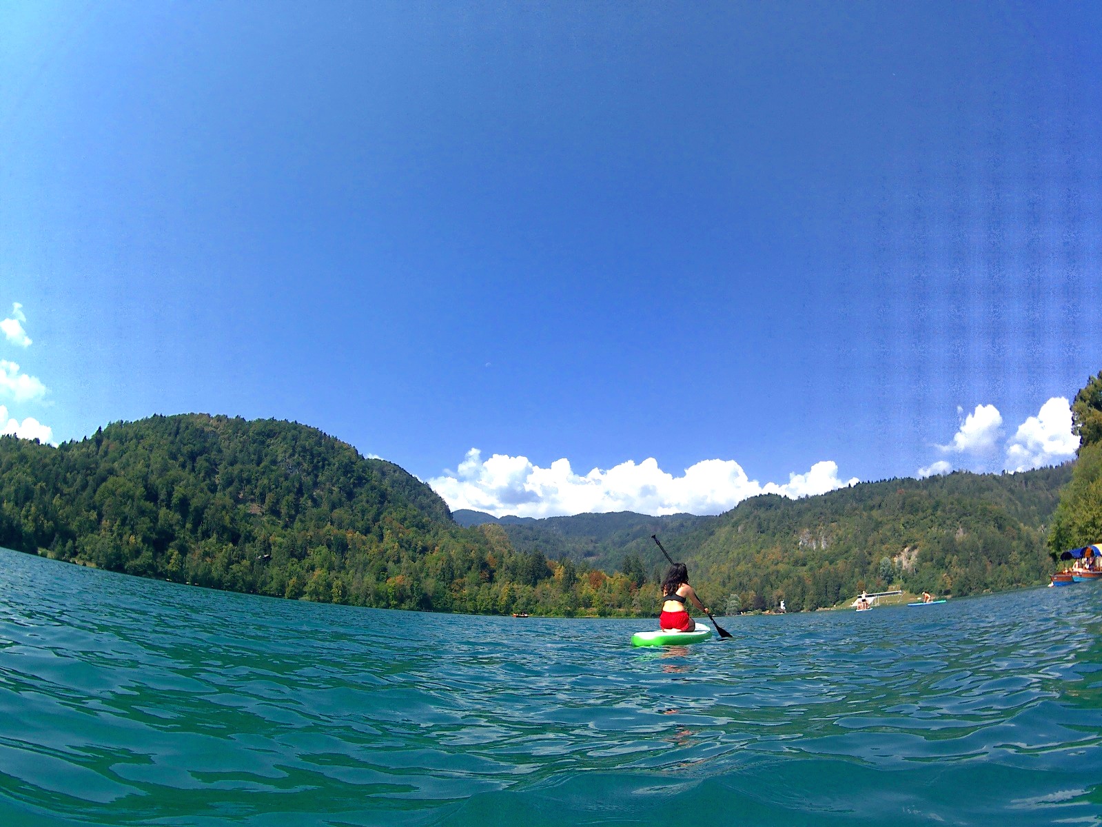 Stand up paddle boarding in Lake Bled for 10 euros