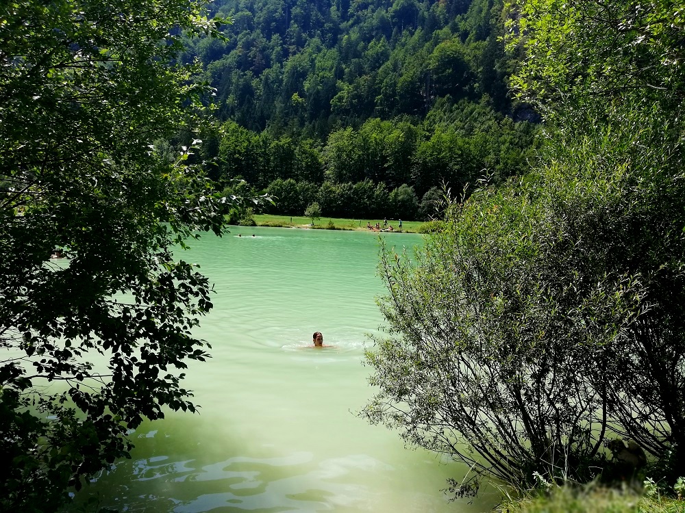 Just swimming in a pool of chalk.
