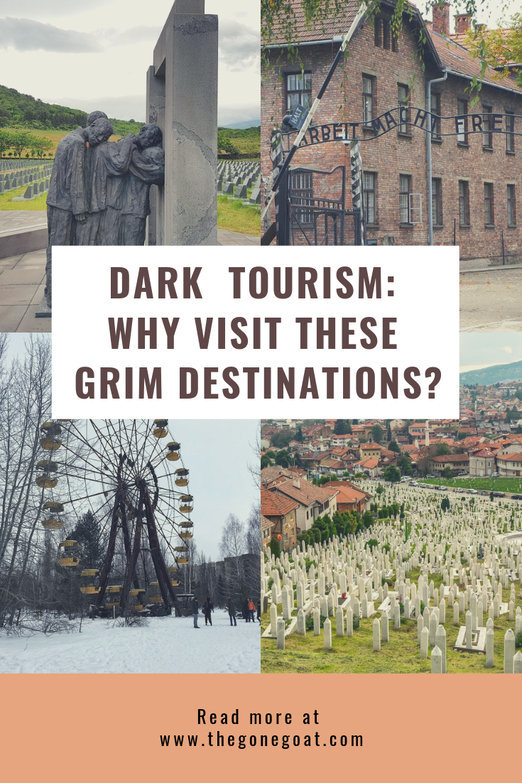 Why visit dark tourism sites and destinations? For some people it is about wanting to understand the damage to nature, life and civilizations that humans are capable of doing. Here are the stories and grim tales from other travellers’ who found a personal connection with these places. #DarkTourism #TravelDestinations #SoloTravel #Travel #Inspiration