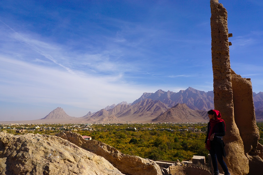the ruins of yazd