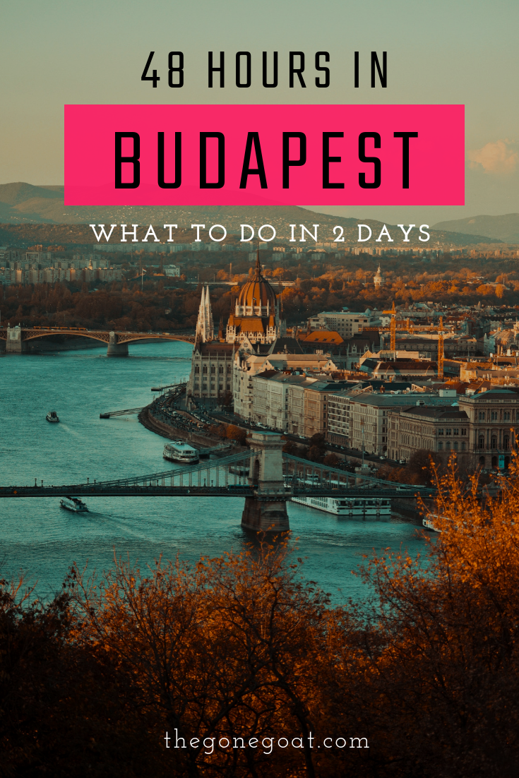 Weekend Trippin’ in Budapest, the capital of Hungary. Here’s a 2 days itinerary in Budapest on what to do, what to see, and where to stay to have an immersive experience in the Roman city. #Budapest #Europe #TravelDestinations #WeekendBudapest #EuropeCityBreaks #Travel #Danube