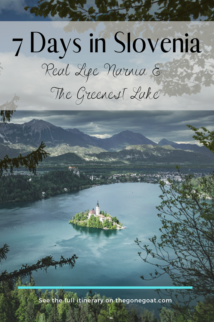 The lesser known destinations of Europe have a way of taking you by surprise with its whimsical quaint towns. Here’s the ultimate 7 day Slovenia itinerary covering the greenest places in the country. #SoloDestinations #TravelDestinations #Europe #Slovenia #LakeBled #SocaValley #Itinerary #Mountains #Balkans