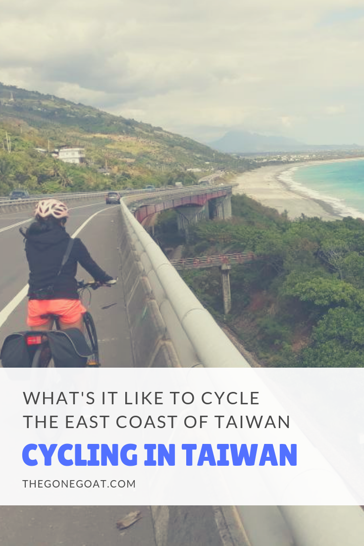 Cycling Taiwan's East Coast roads reminded me of why I love to cycle. Here's my journey of how I spent 10 days tracing the coastlines of Taiwan from Kaohsiung to Hualien. #bicycletouring #cycling #outdoors #Taiwan #traveldestinations #bikepacking