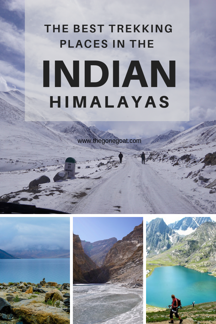 The best trekking places in the Indian Himalayas are remote, awe-inspiring and filled with wonder. From Ladakh to Uttarakhand and Sikkim, here are the best trekking places to hike in India to explore, write, or do nothing. #IndianHimalayas #Trekking #Hiking #Asia #India #SoloDestinations #Outdoors #Treks #Adventure