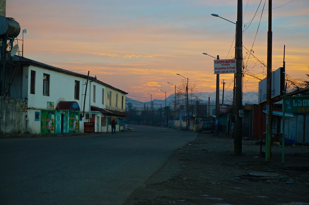 The morning light just before i make my way to mestia