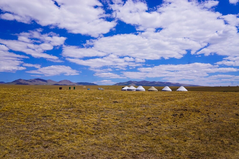 Our stunning Yurts in Kyrgyzstan.