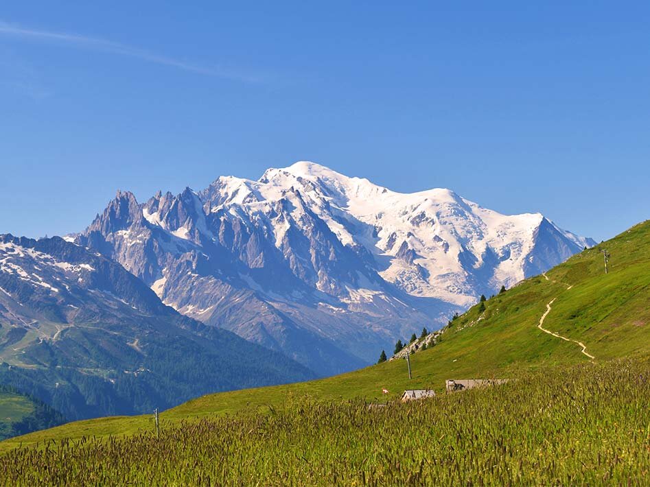 The Tour Du Mont Blanc is a good introduction for novice hikers looking for a challenge.