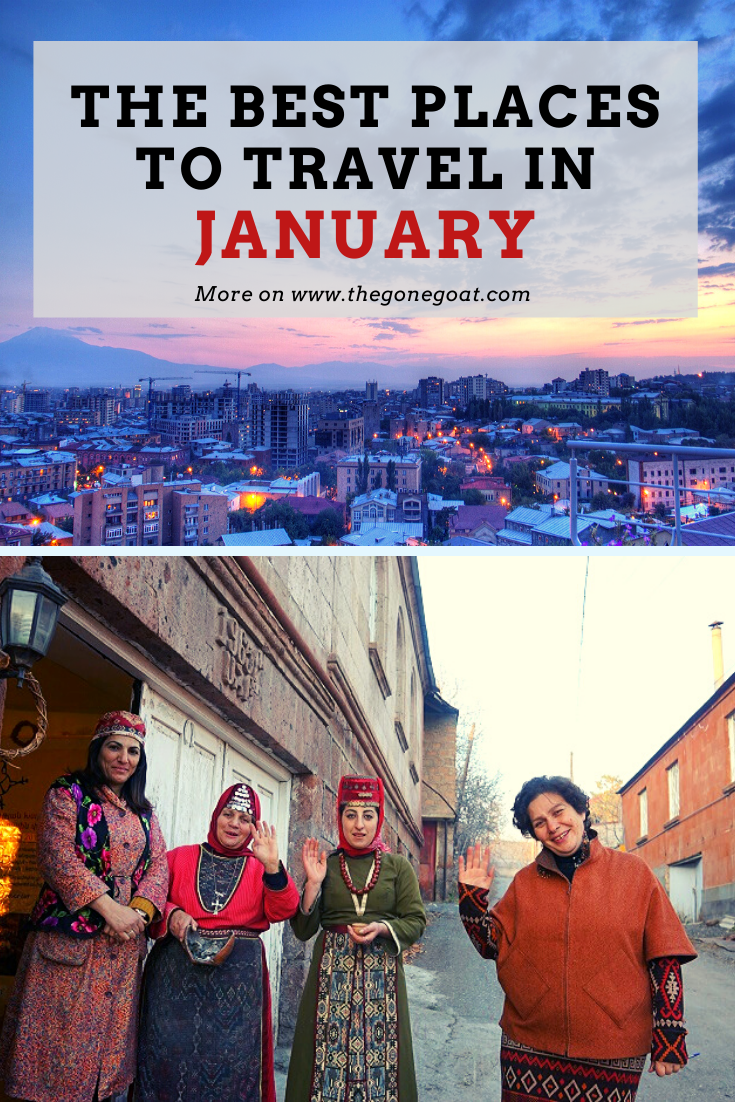 Think churros, sunny side-walks, strolling the wonderful city’s cafe in moderate temperature and gushing over the wondrous mountains. Here are the best places to travel in December and January. #Traveldestinations #travelideas #bestplacestotravelinwinter #winterdestinations #travel #europe #asia #bestdestinations #Januarytravel #Decembertravel