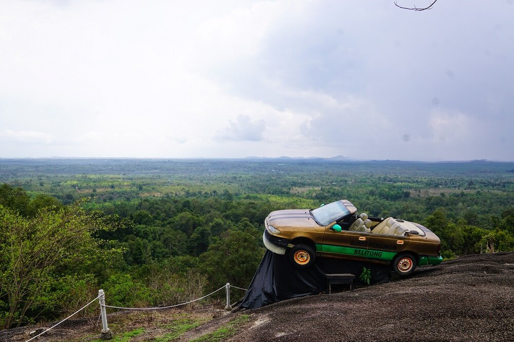the instagrammable viewpoint which i don’t get what’s the hype behind this. but on a curious note, how did they get the car here?