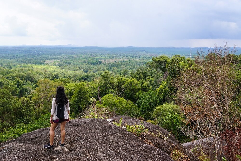 Bukit peramun, one of the best view points in belitung