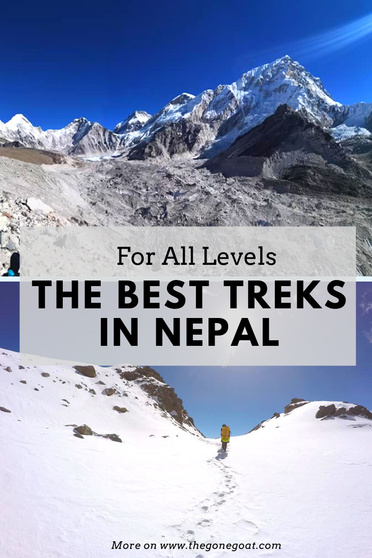 The best treks in Nepal are not to be messed with, there’s the easy doable treks and some daunting peaks that will change the way you approach hiking and trekking in life. #Nepal #hiking #trekking #traveldestinations #Mountains #asia #himalayas