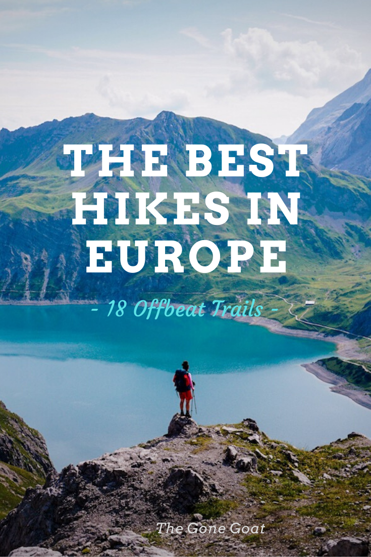 The hiking trails in Europe are where wearied souls like me and you can allow ourselves to wander a bit, become aligned with our everyday actions. Explore Europe's best hikes through these offbeat trails. #hikes #outdoors #trekking #europe #treksineurope #besttreksineurope