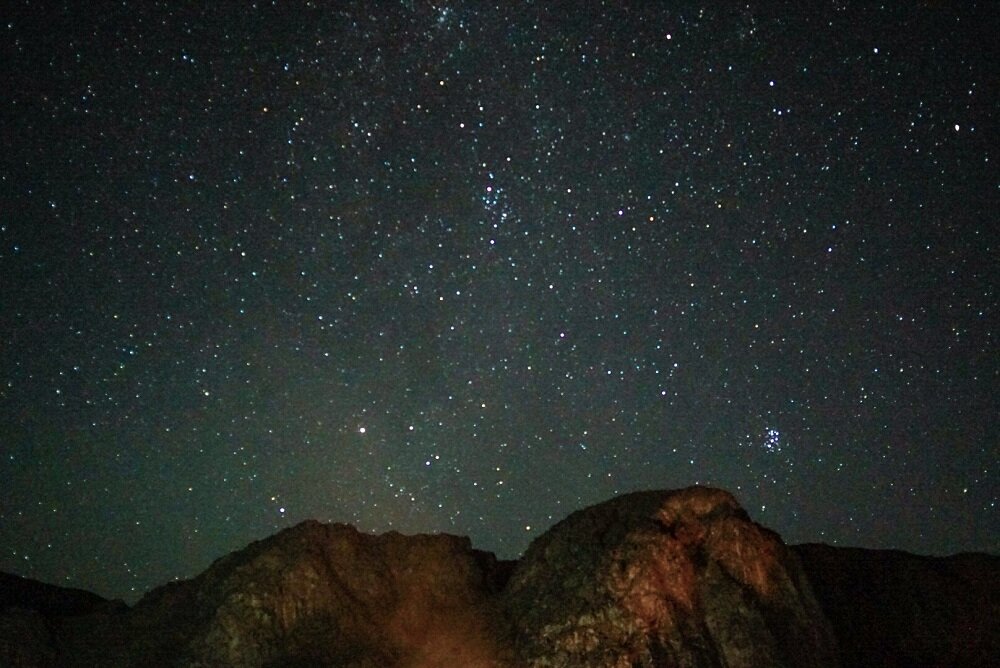 the milk way at charyn canyon