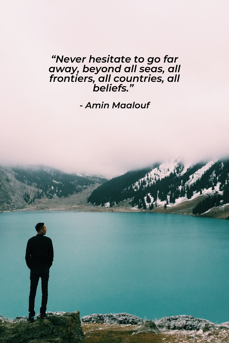 Solo Travel Quotes The Best Travelling Alone Quotes To Live Adventurously The Gone Goat