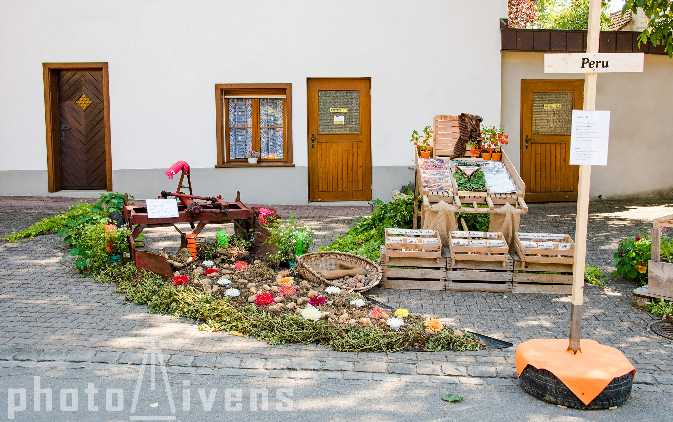 Installation der Landwirte