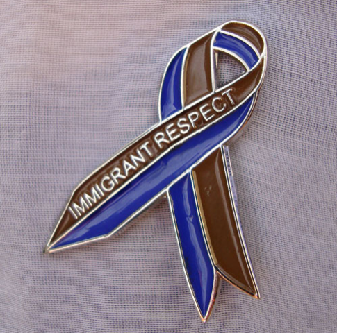 Tania Bruguera, Awareness Ribbon for Immigrant Respect Campaign (2011)