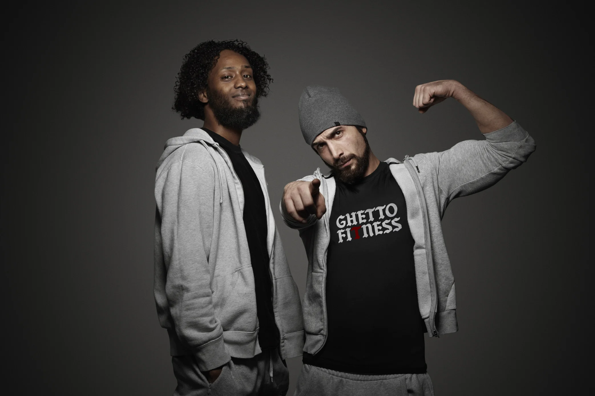 Ghetto Fitness aka Kian and MJ. Photo: Radio24sy