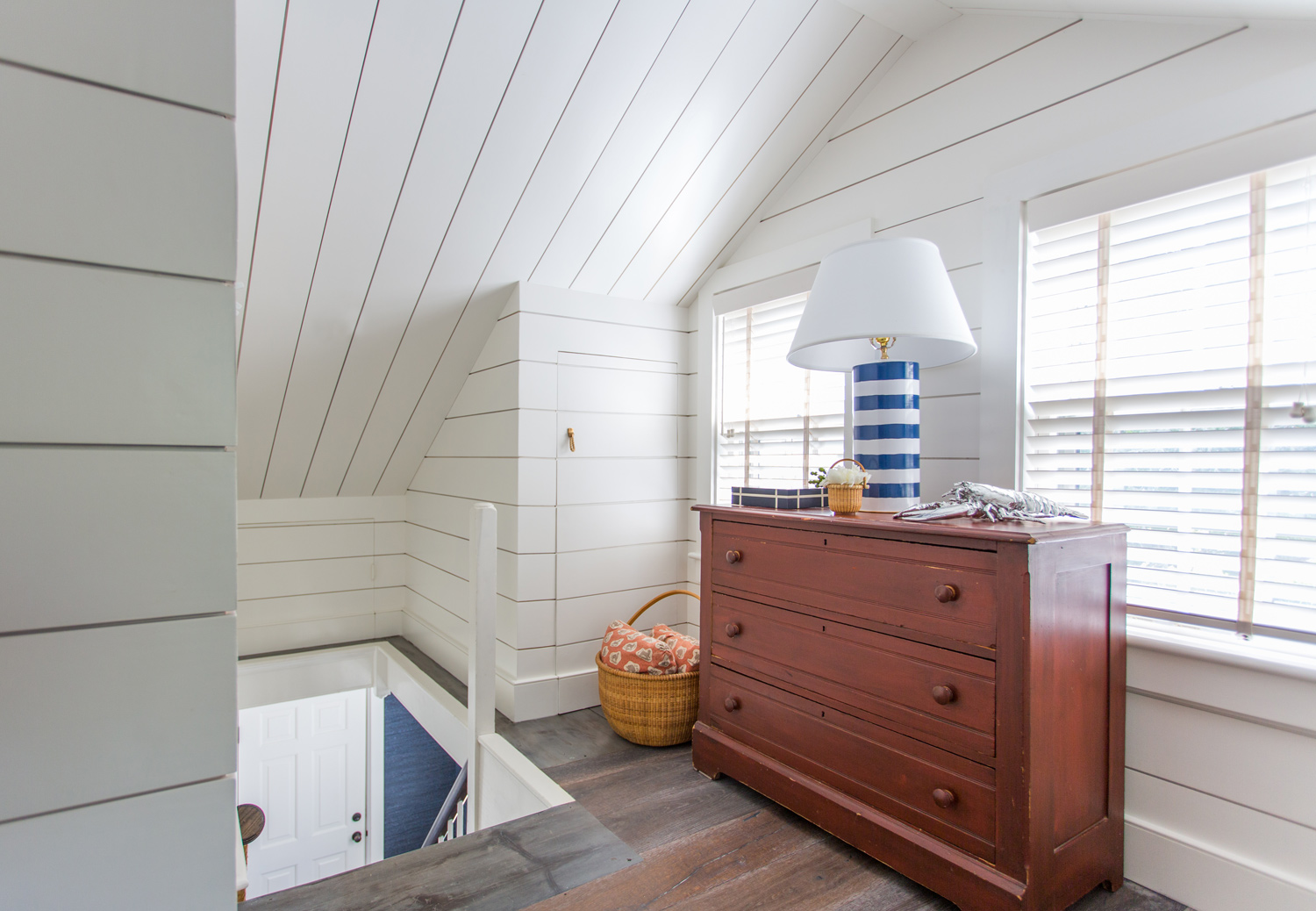 Small Nantucket Cottage | Staircase | Design Associates Inc.