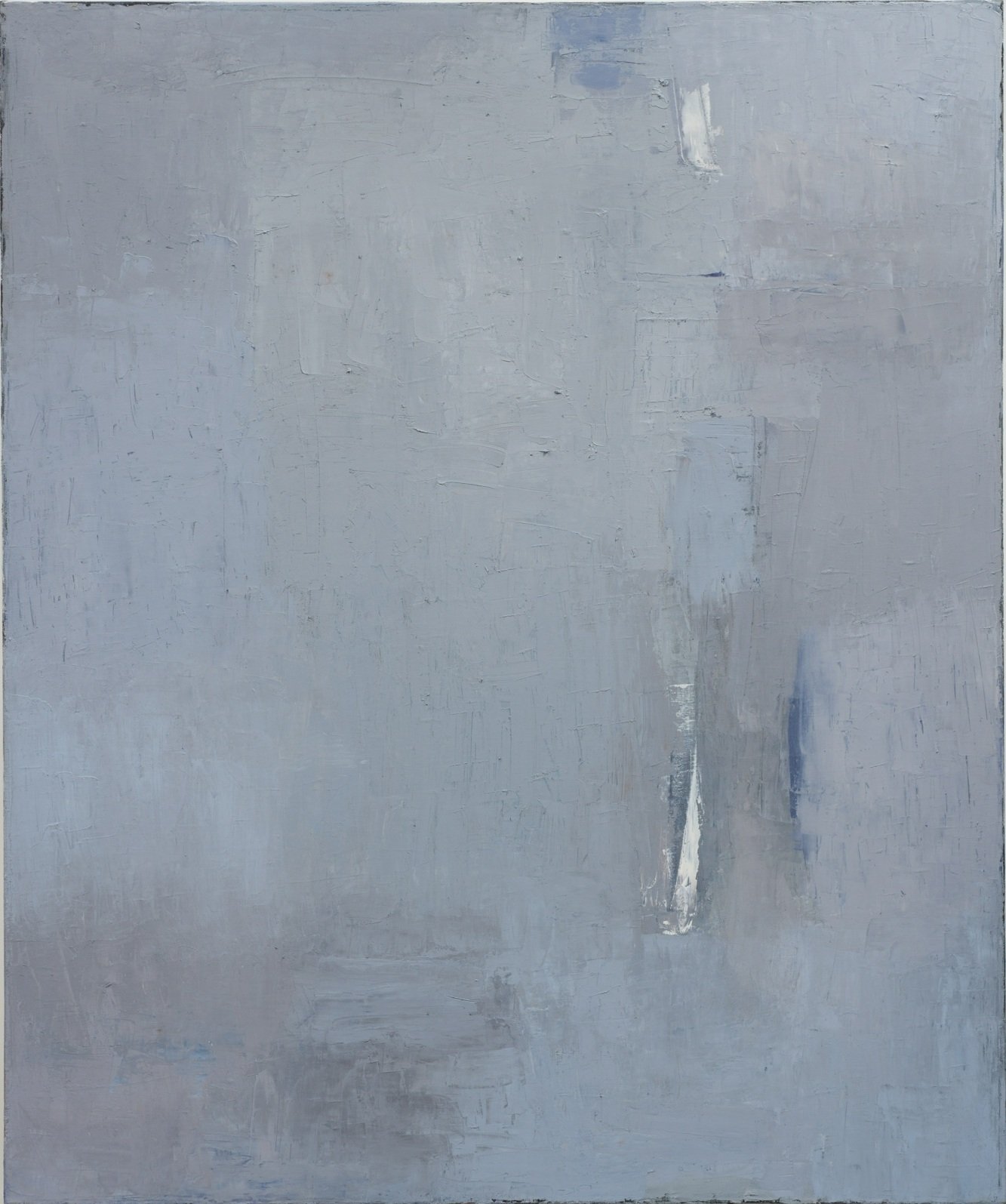 Untitled (blue under grey) SOLD