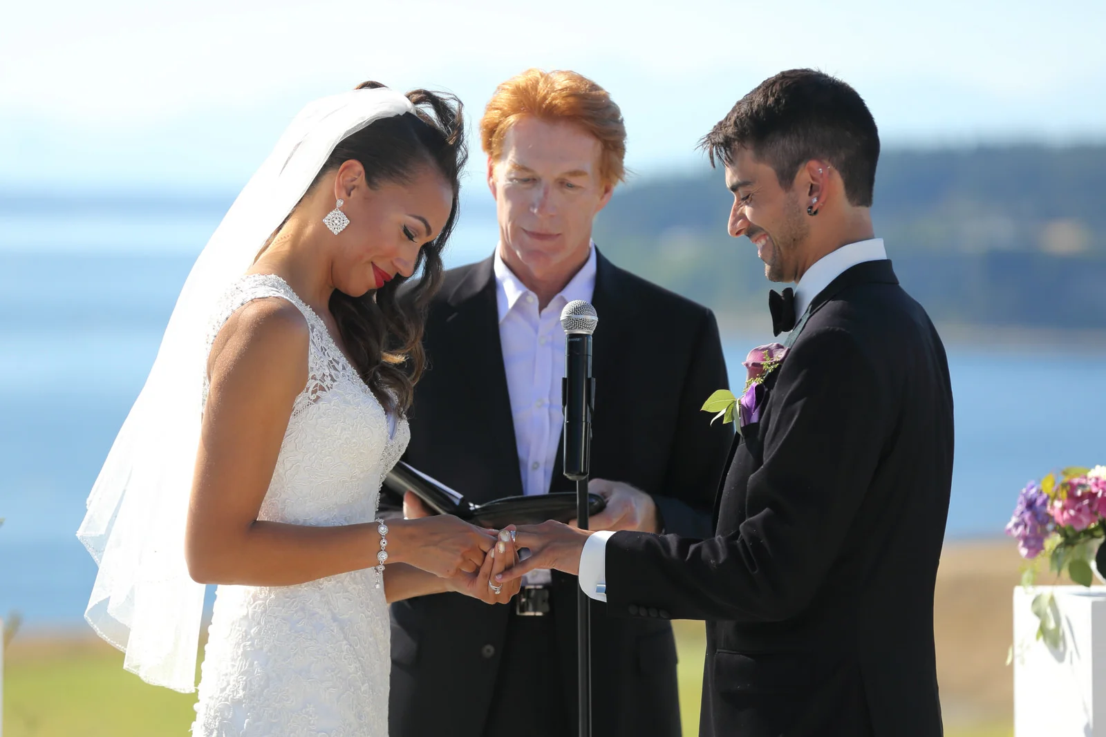 Wedding Chambers Bay Golf Course