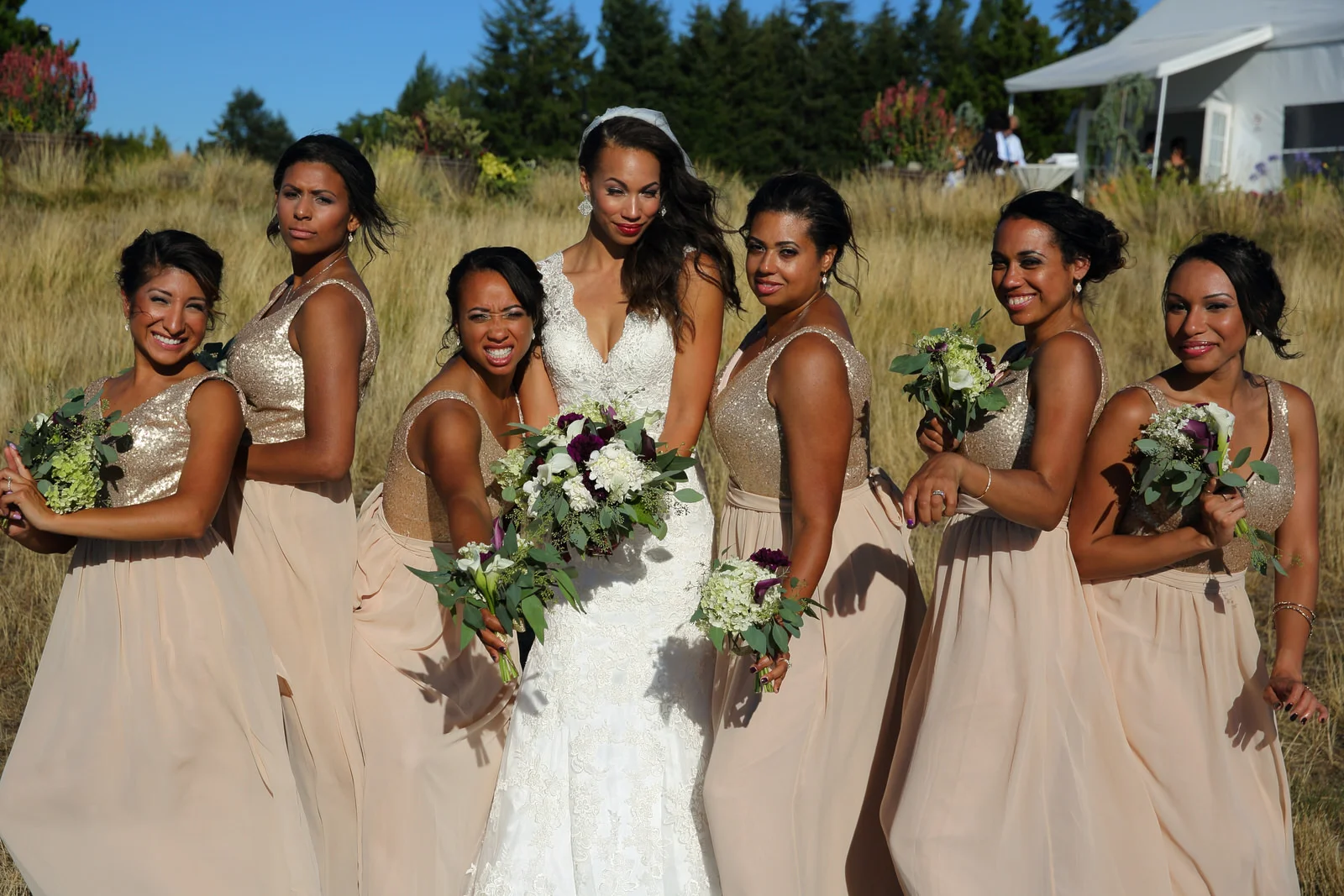 Wedding Chambers Bay Golf Course