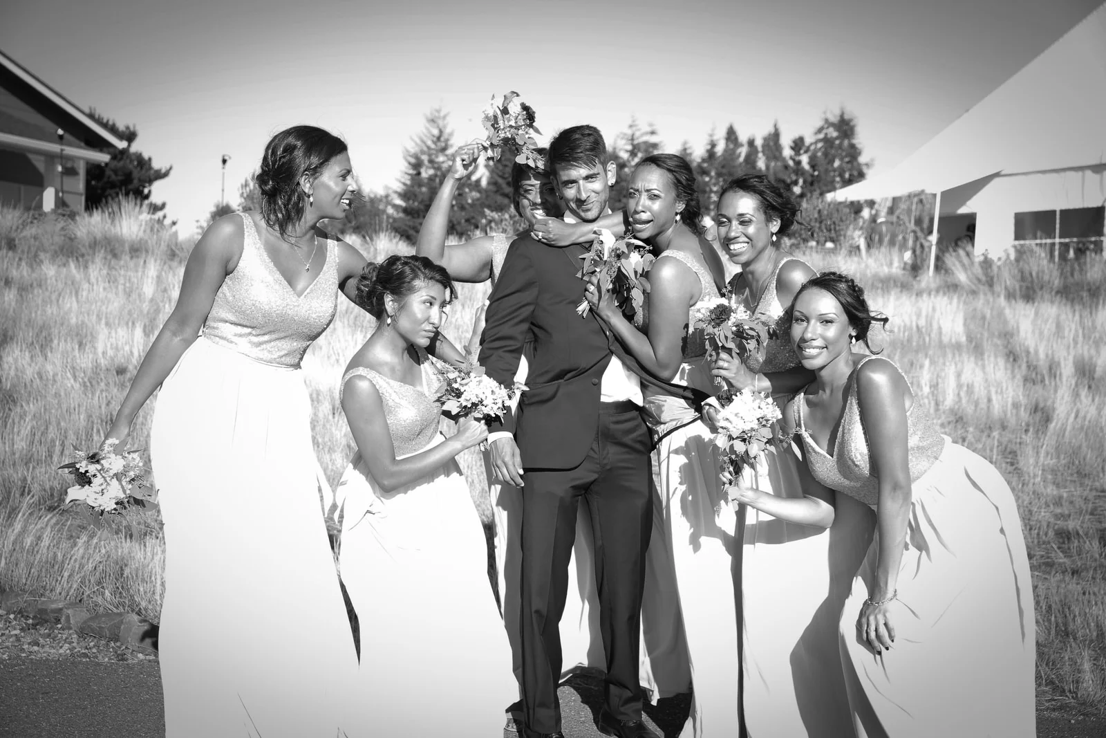 Wedding Chambers Bay Golf Course