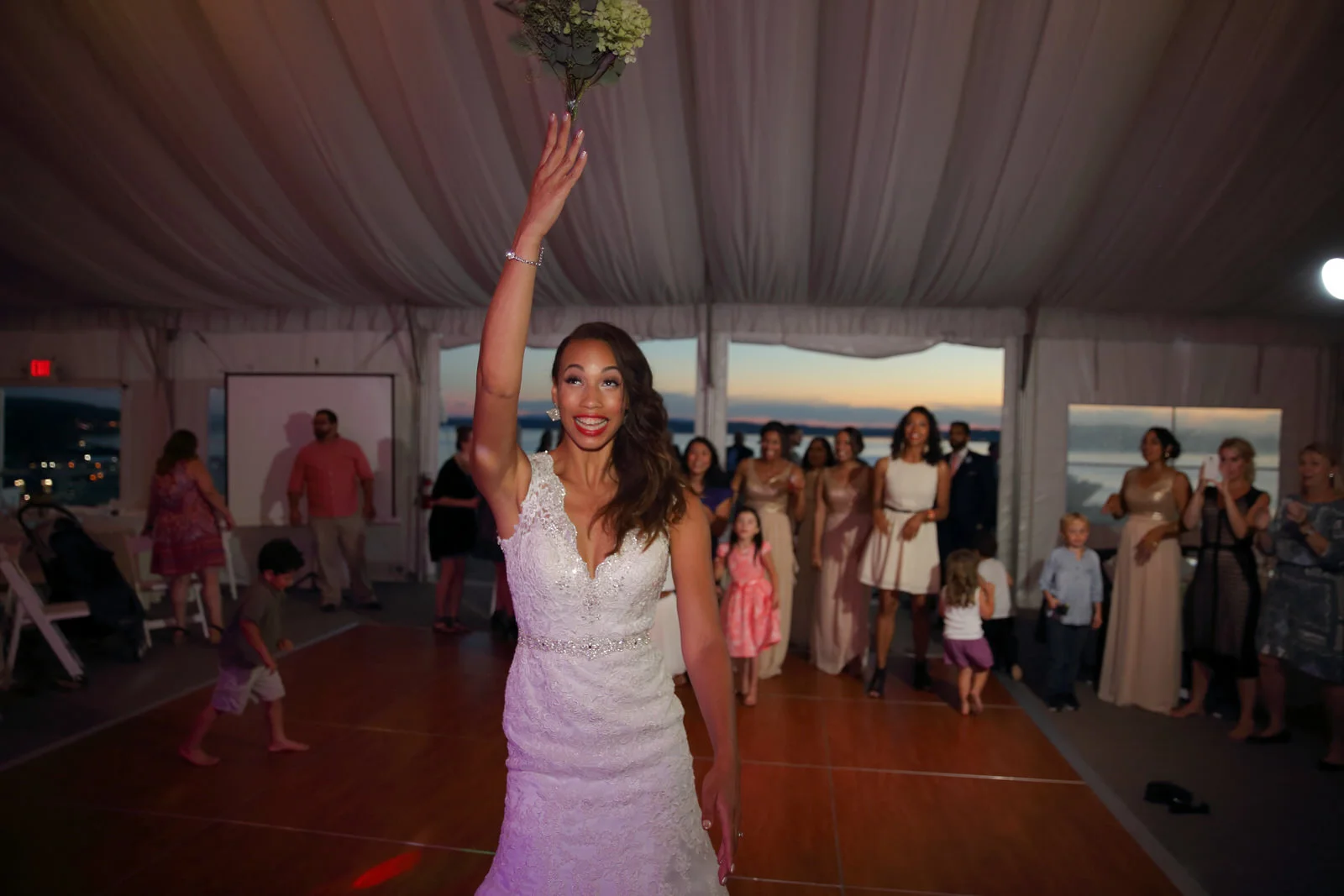 Wedding Chambers Bay Golf Course