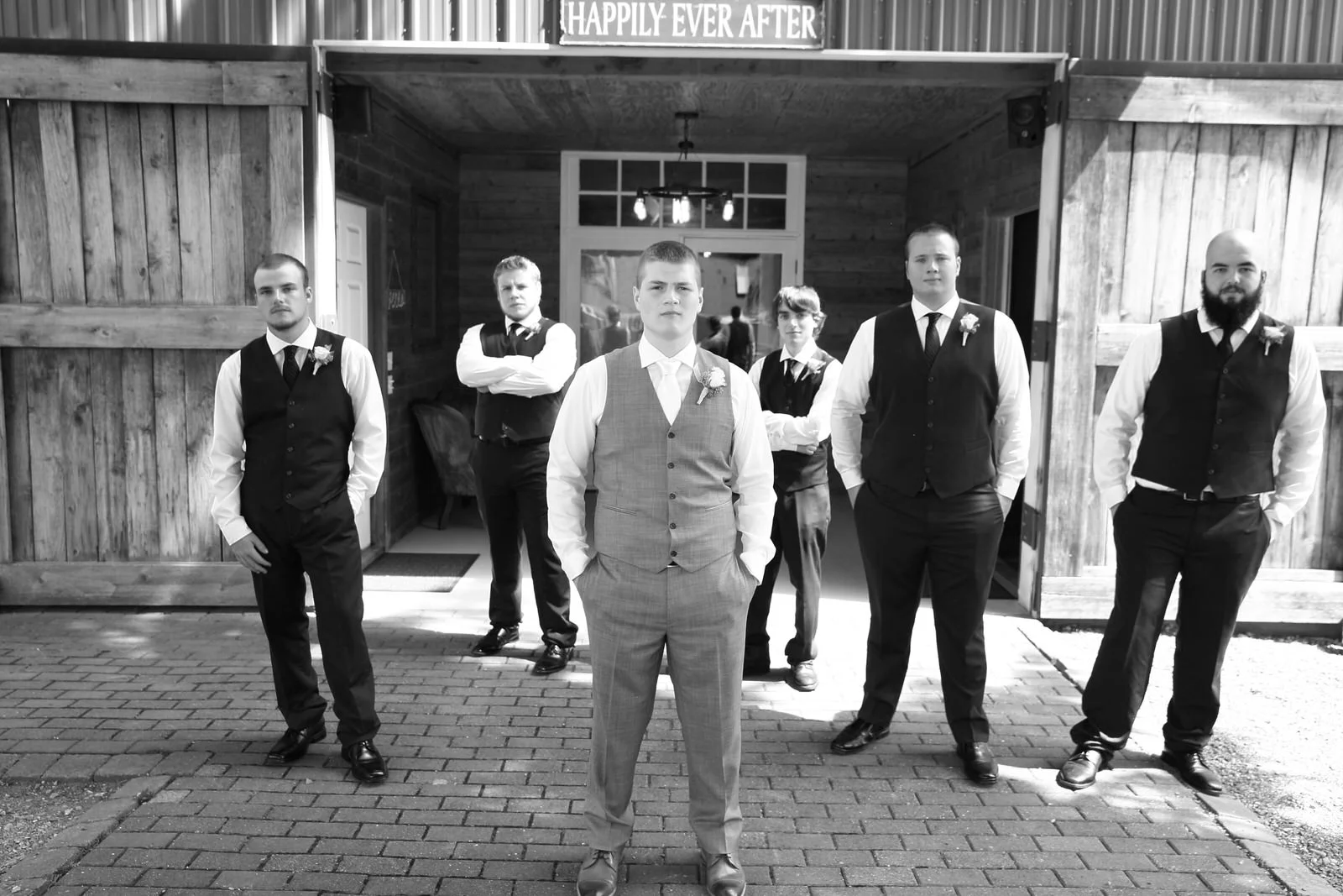 Bride and Groom at Filigree Farms in Buckley Washington