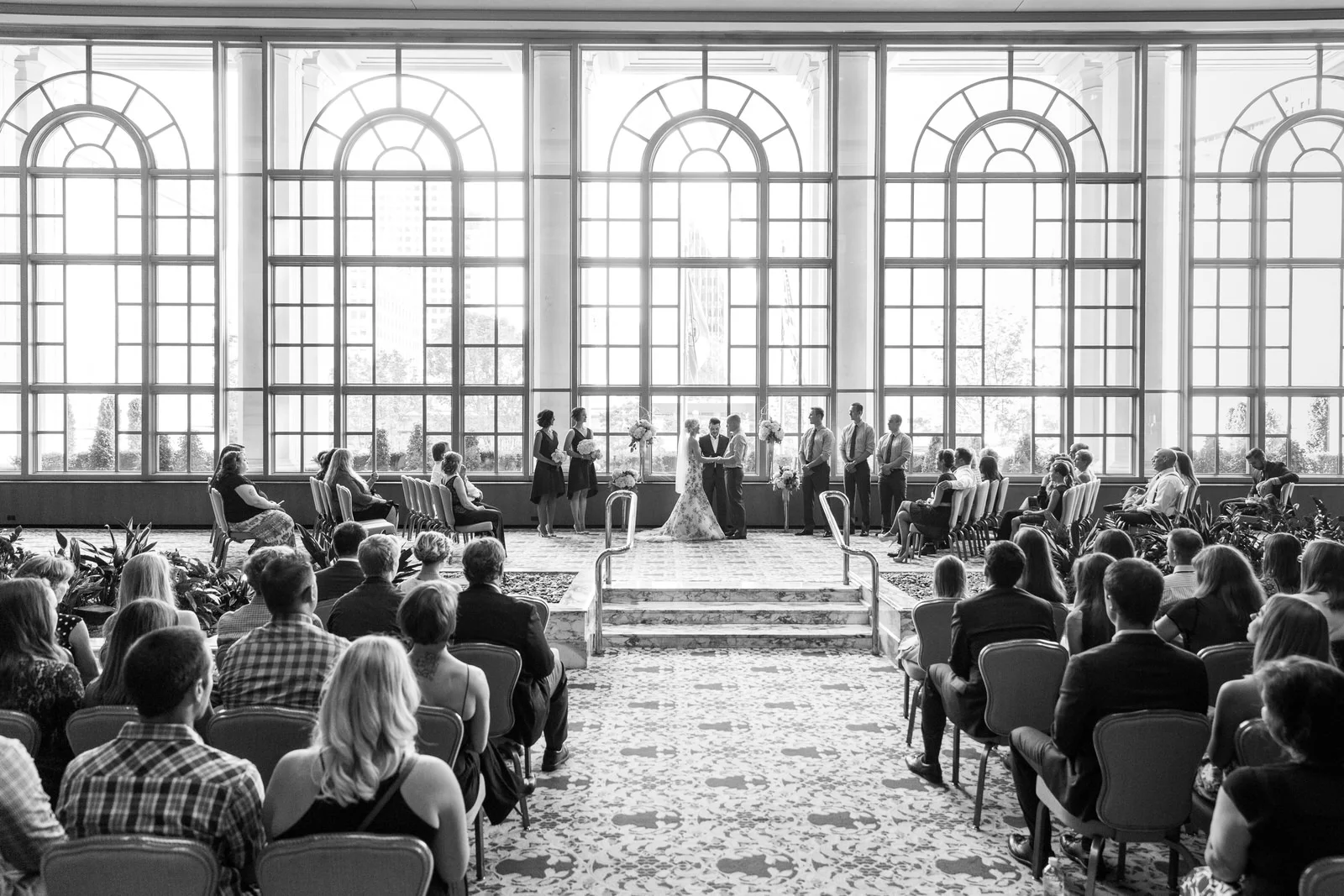 Wedding Photos Fairmont Olympic Hotel