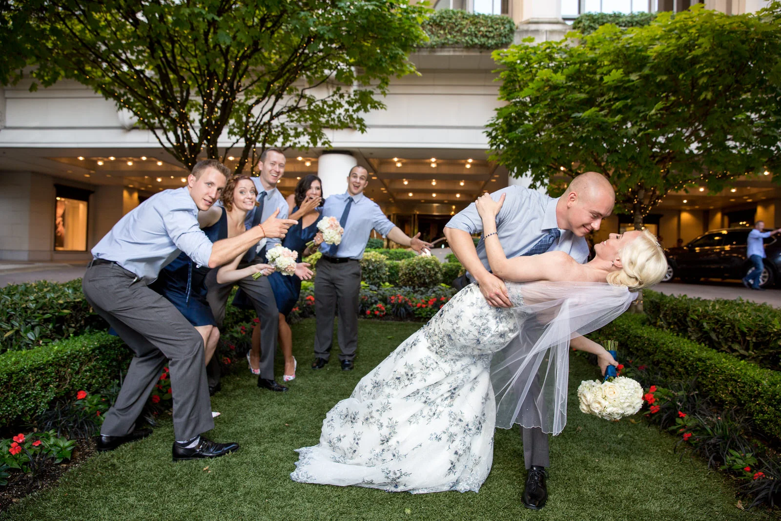 Wedding Photos Fairmont Olympic Hotel