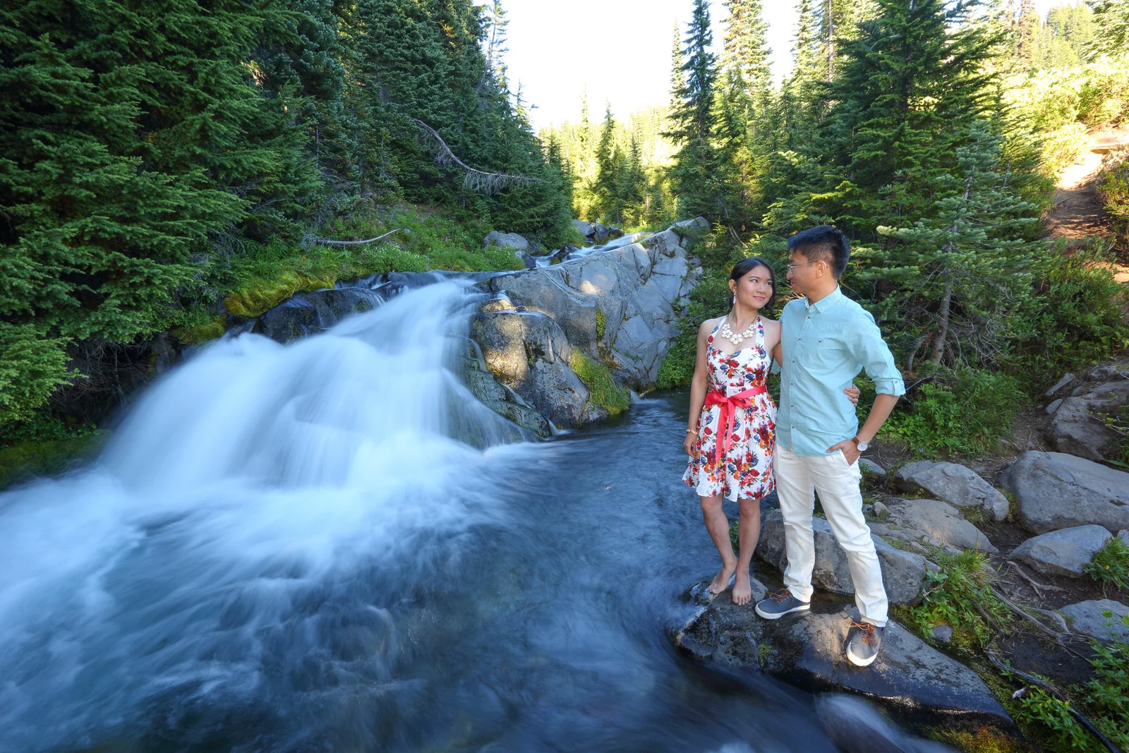 Mt Rainer Engagement Photos