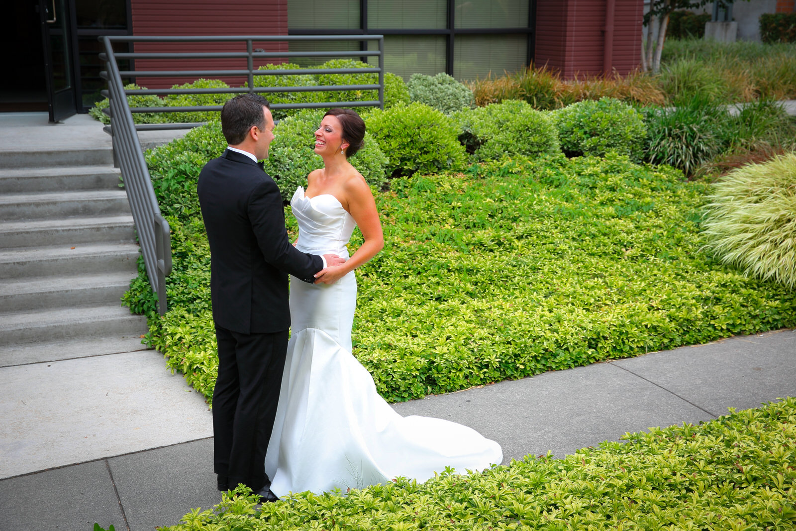 Wedding Photo of Bride and Groom